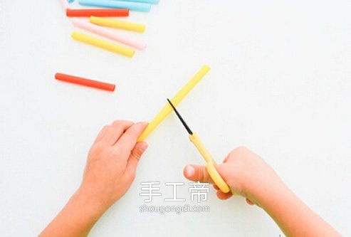 吸管掛飾DIY教學：節日裝點簡單做
