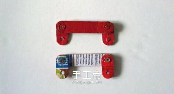 硬纸板火车模型制作教程：自制火车玩具DIY