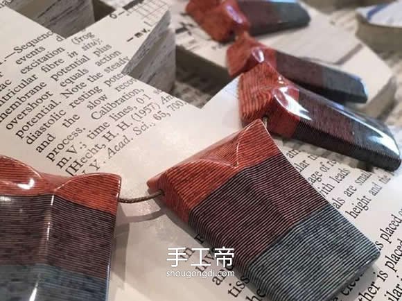 舊書變寶：手作精美首飾的創意賞析