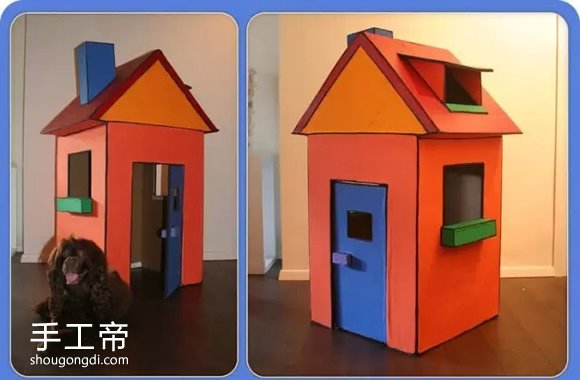 如何用紙箱建造童趣屋：紙箱房子手工DIY完整步驟