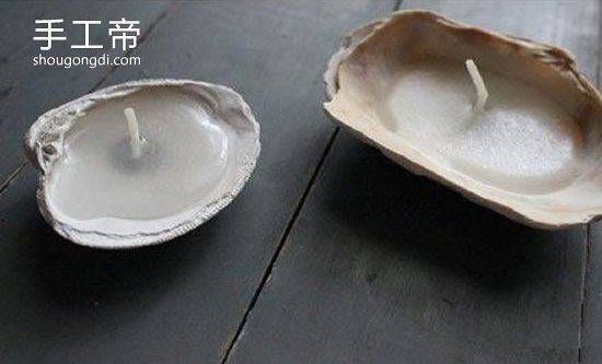DIY 浪漫貝殼燭台：簡單步驟打造獨特裝飾