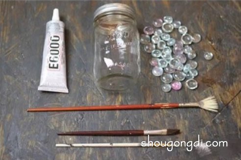 玻璃罐DIY浪漫燈飾製作步驟與方法
