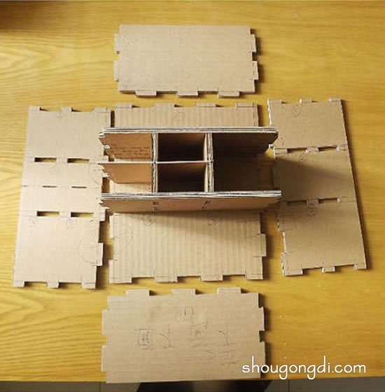 廢紙箱變身櫃子 DIY紙箱手工製作全教學