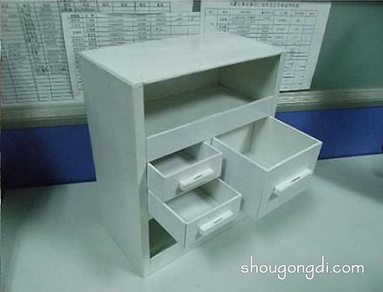 廢紙箱變身櫃子 DIY紙箱手工製作全教學