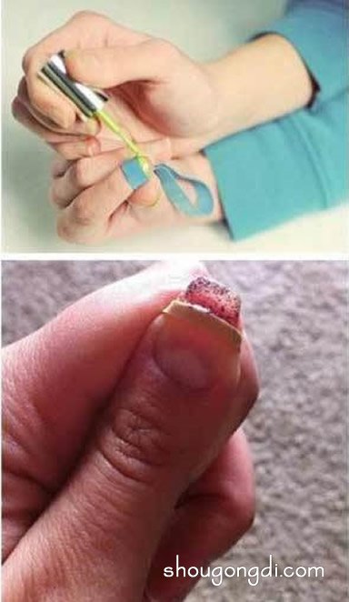 塑料手套廢物利用DIY：剪開變橡皮筋，實用生活小技巧