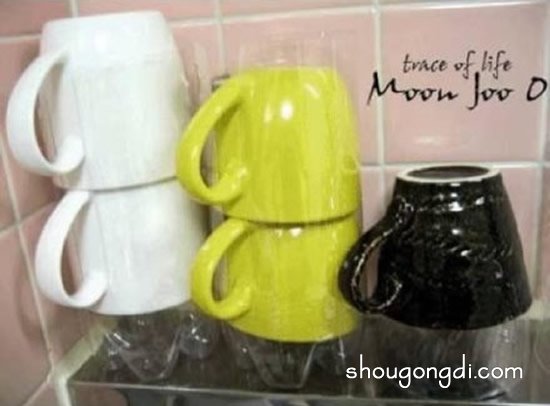 飲料瓶變身碗架、碟架與杯架：簡易廢物利用小制作