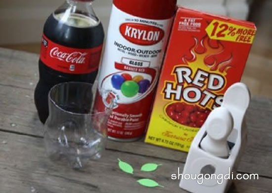 可口瓶DIY：制作精美苹果收纳杯