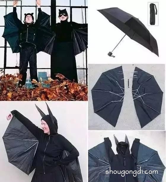 破舊雨傘廢物利用手工藝 創意改造大開眼界