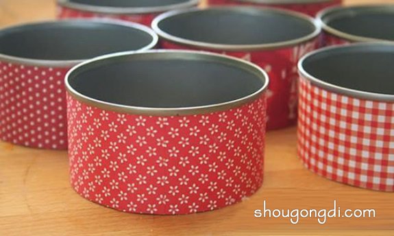 簡單懸空燭台架DIY：圓形鐵罐手工製作指南