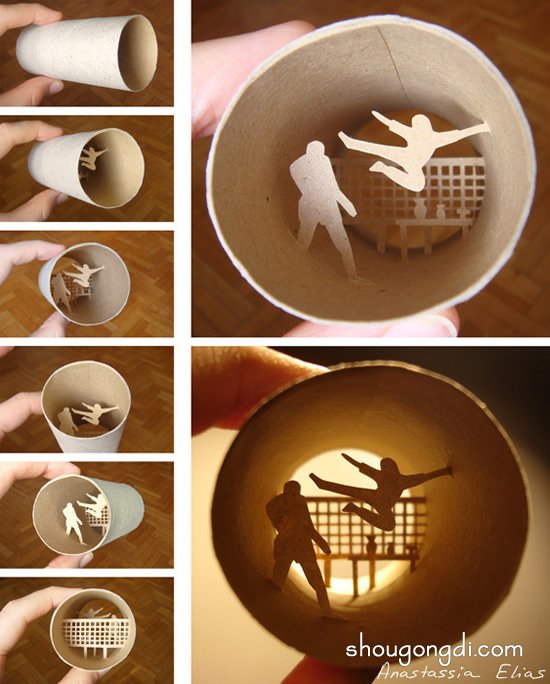 卷紙筒創意DIY：展現微觀世界的無限可能