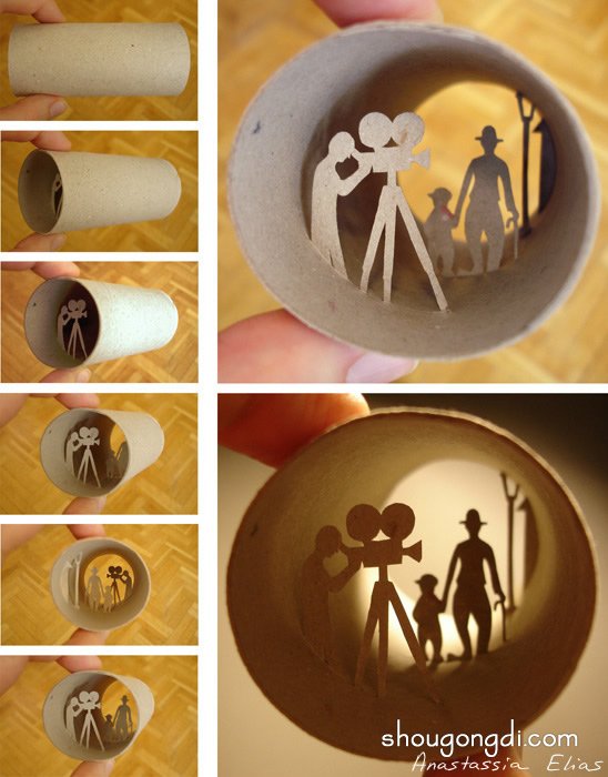 卷紙筒創意DIY：展現微觀世界的無限可能