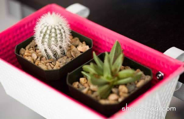 铁罐铁盒废物利用DIY：制作桌面花瓶、笔筒与收纳架