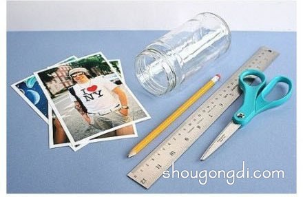 玻璃瓶手工相框 DIY 簡單製作方法