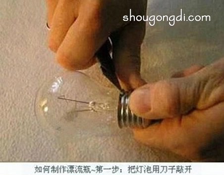 廢燈泡DIY漂流瓶裝飾：手作改造步驟圖解