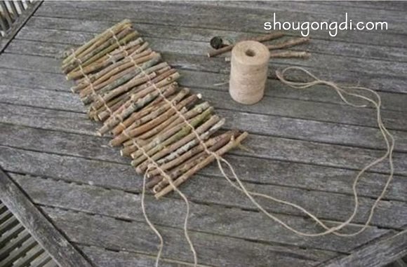 枯樹枝廢物利用DIY：森系花瓶製作步驟