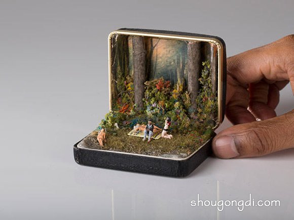 廢盒奇幻景：微縮世界的創意呈現