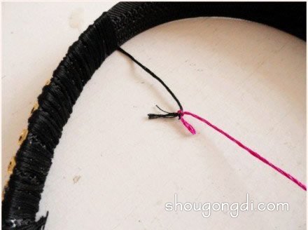 舊發箍改造DIY｜只需彩線繞製，打造獨特發箍