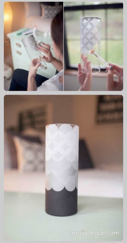 多餘的玻璃杯廢物變寶：DIY 漂亮蠟台手作教學
