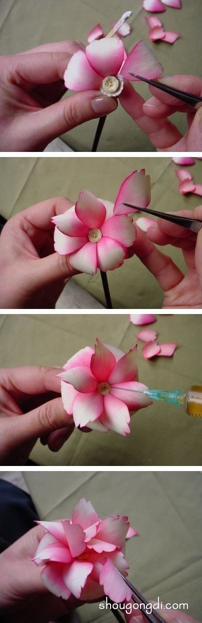 木工廢料變廢為寶：刨花手工製作精美花朵