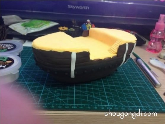 泡沫板變廢為寶：DIY 海盜王黃金梅麗號模型船