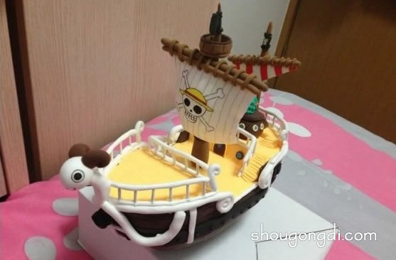 泡沫板變廢為寶：DIY 海盜王黃金梅麗號模型船