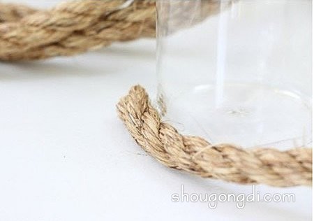 玻璃杯改造DIY：森系花瓶制作教程
