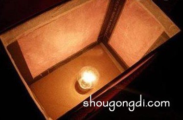 紙盒變身浪漫燈具：DIY廢物利用手工實作教學