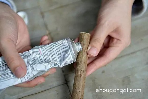 枯樹枝DIY：唯美森系燭台與實用收納掛架