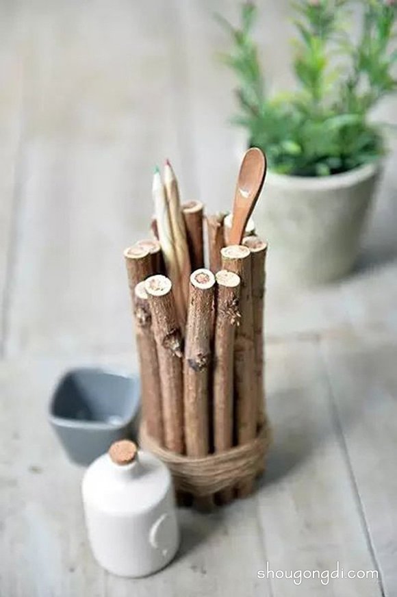 枯樹枝DIY：唯美森系燭台與實用收納掛架