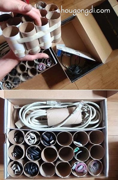 簡單紙盒廢物利用小制作 家庭收納變輕鬆