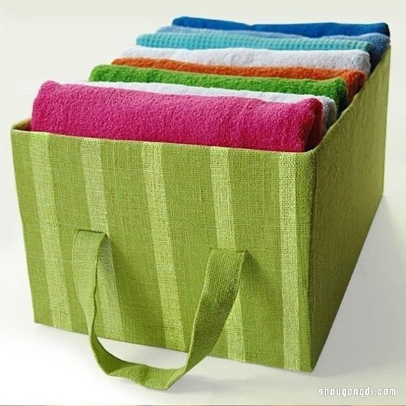 廢紙箱改造超大收納箱：不膠布貼合技巧