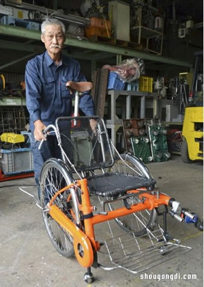 DIY可變形自行車 轉換為手推車的創新設計