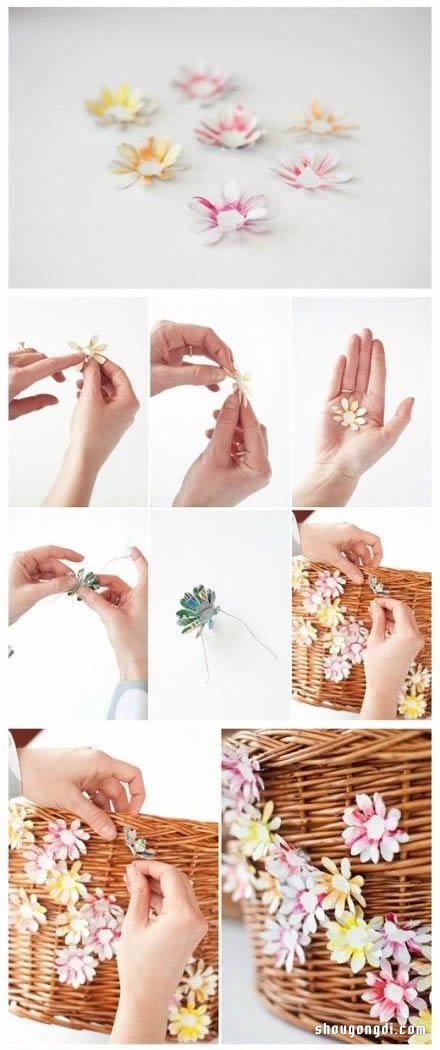 易拉罐DIY：打造田园风自行车筐