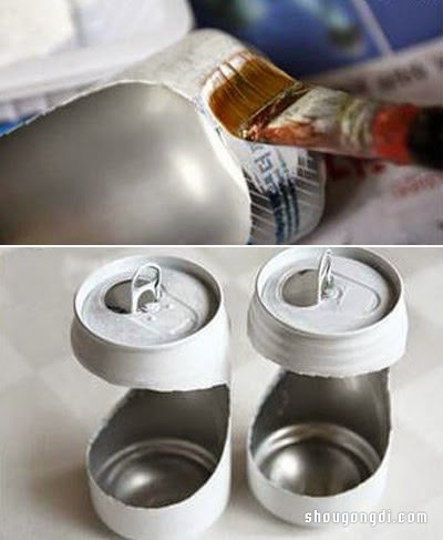 易拉罐變花盆：DIY空中花園的簡單製作