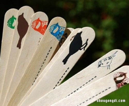 一組雪糕棍小手工：書簽、項鍊吊墜到小房子，變廢為寶一起玩