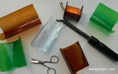 塑料饮料瓶DIY手工制作漂亮灯罩灯具