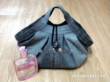 舊牛仔褲改造DIY：女式手提袋製作教程