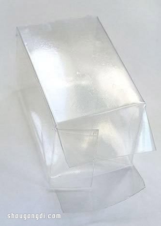 塑料瓶變透明方形收納盒：手工廢物利用DIY