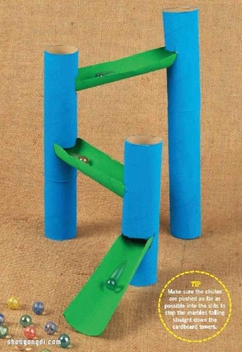 九款廢棄卷紙筒再利用手工制作的小手工作品