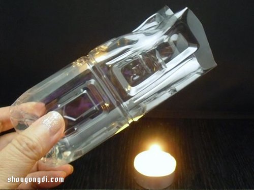 變廢為寶：矿泉水瓶DIY冰雕風手工藝品
