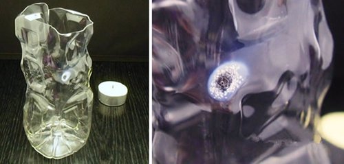 變廢為寶：矿泉水瓶DIY冰雕風手工藝品