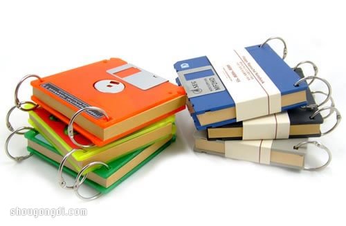 軟盤廢物變寶｜DIY懷舊風筆記本手作指南