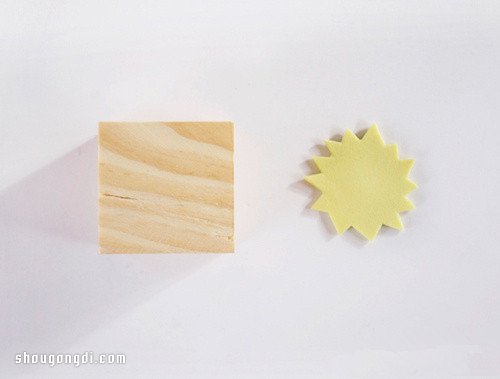 素色圍巾改造DIY | 單色圍巾手作圖章翻新術