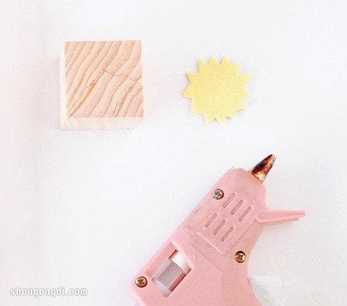 素色圍巾改造DIY | 單色圍巾手作圖章翻新術
