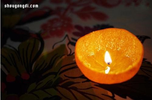 橘子皮變廢為寶：DIY可愛小桔燈迎接新年