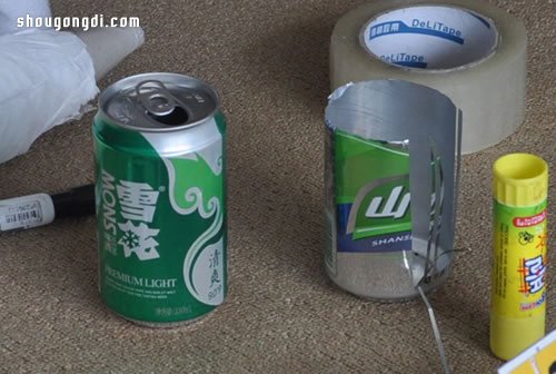 廢棄易拉罐變身精靈椅：DIY手工藝品製作
