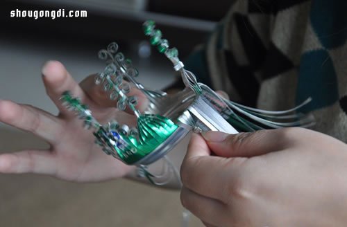廢棄易拉罐變身精靈椅：DIY手工藝品製作