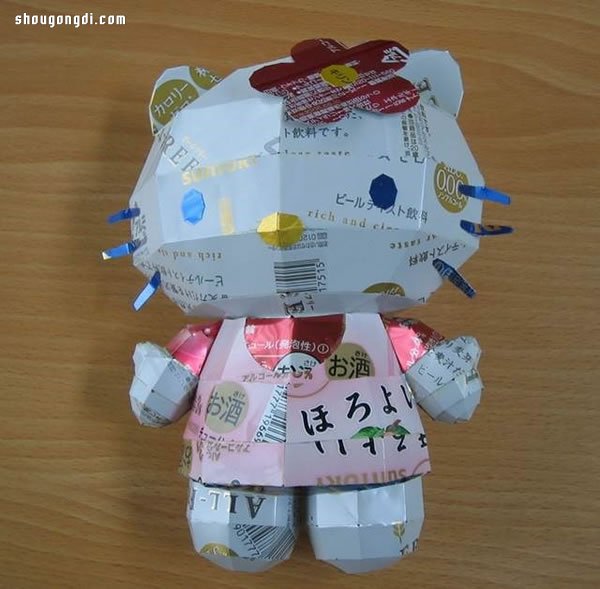 廢棄易拉罐變廢為寶DIY:精選卡通形象創作分享