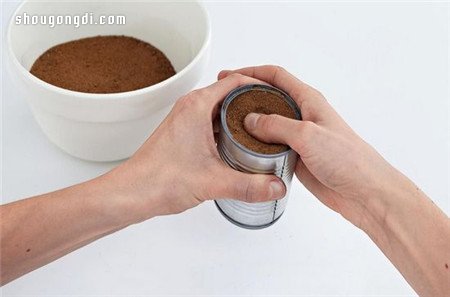 鐵罐廢物利用DIY：浪漫蠟燭燭台手作教學