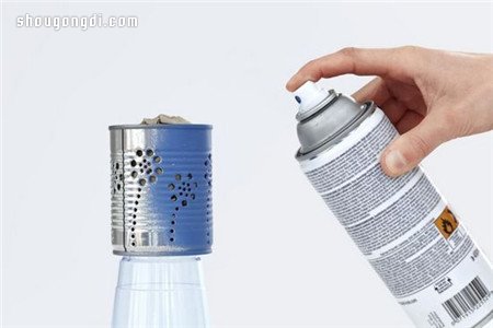 鐵罐廢物利用DIY：浪漫蠟燭燭台手作教學